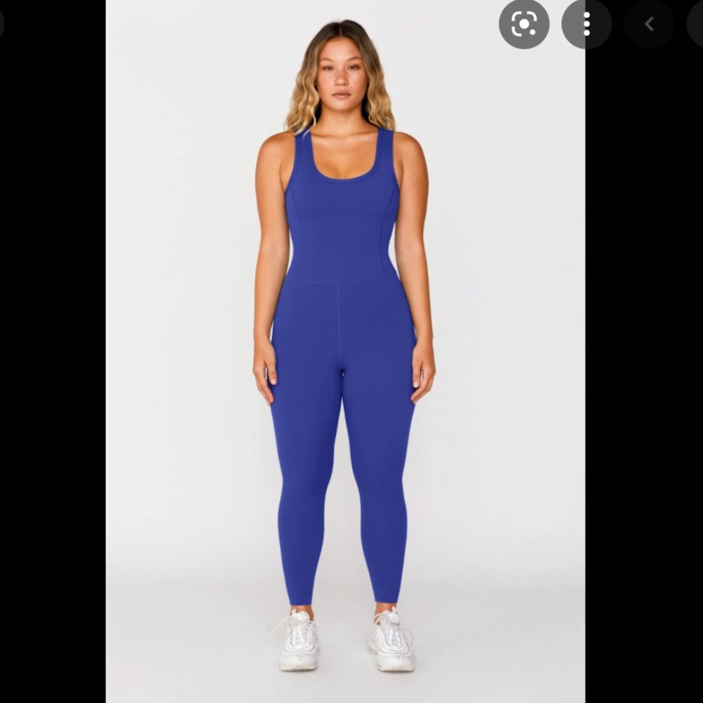 SET Active Royal Blue Sculpting Jumpsuit